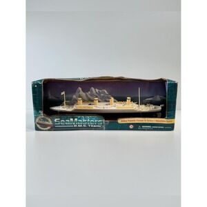 Vintage Seamasters R.M.S Titanic rare Battery Operated Ship Toy New Damaged Box